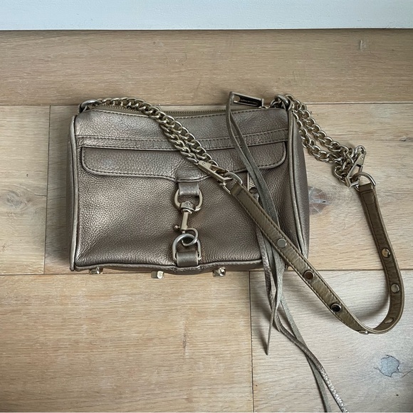 Rebecca Minkoff Handbags - Rebecca Minkoff Mini Mac Metallic Crossbody Bag